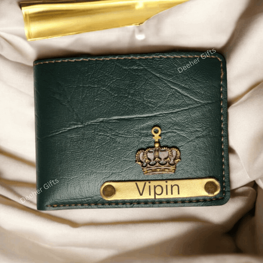 Customised Premium Wallet - Green