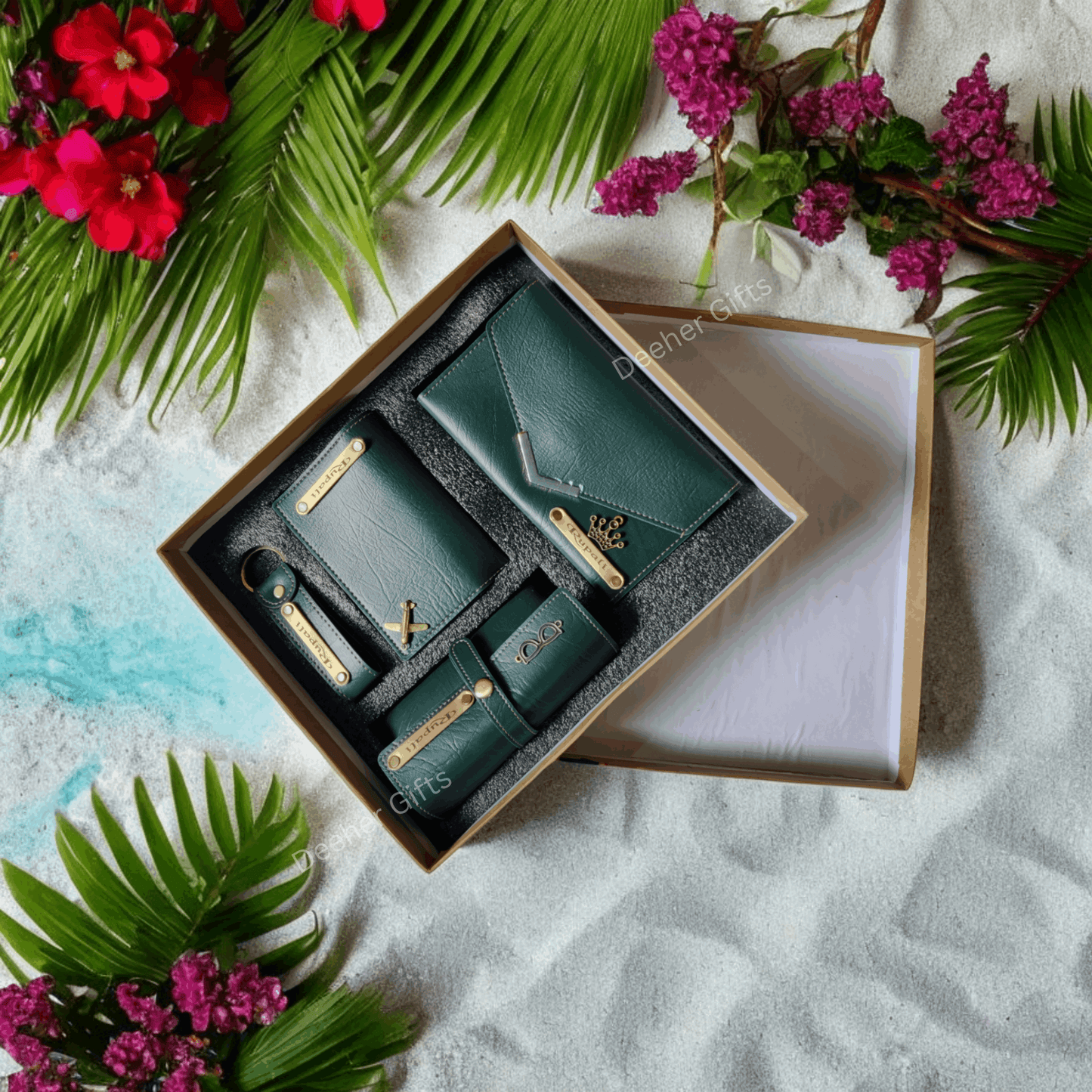 Personalized Women's Premium Combo Set Green