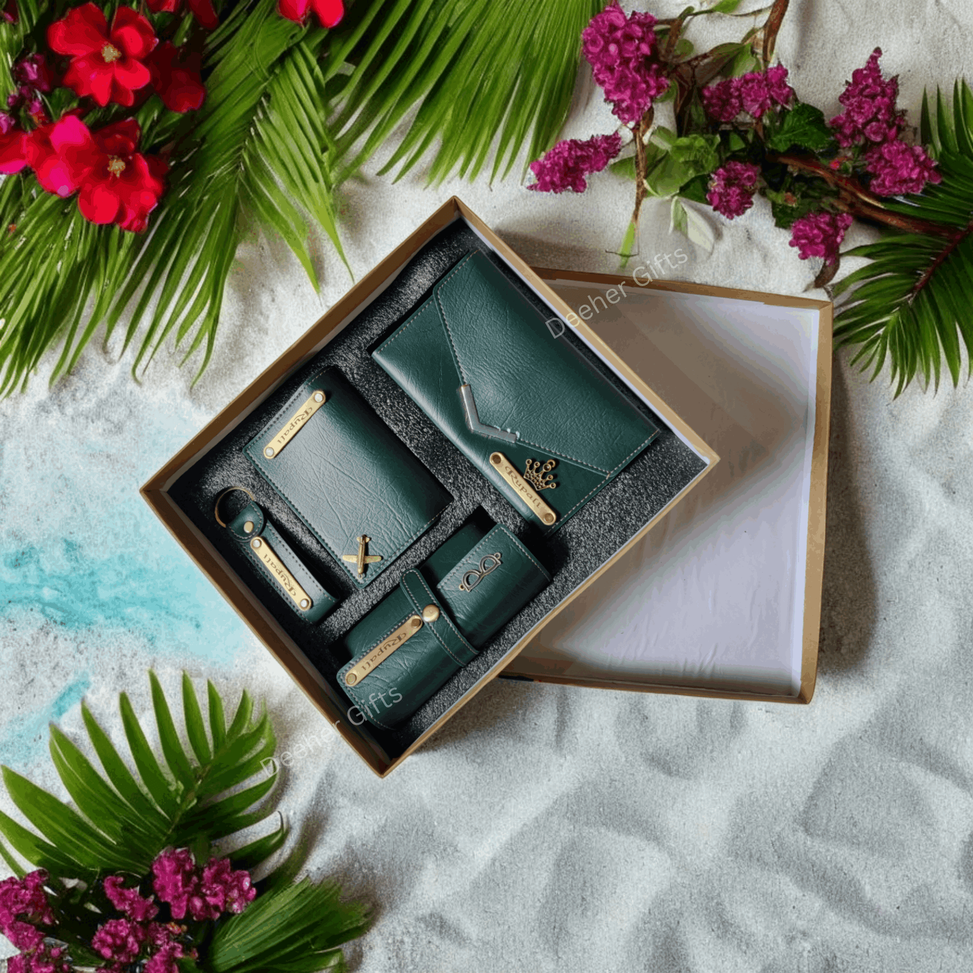 Personalized Women's Premium Combo Set Green