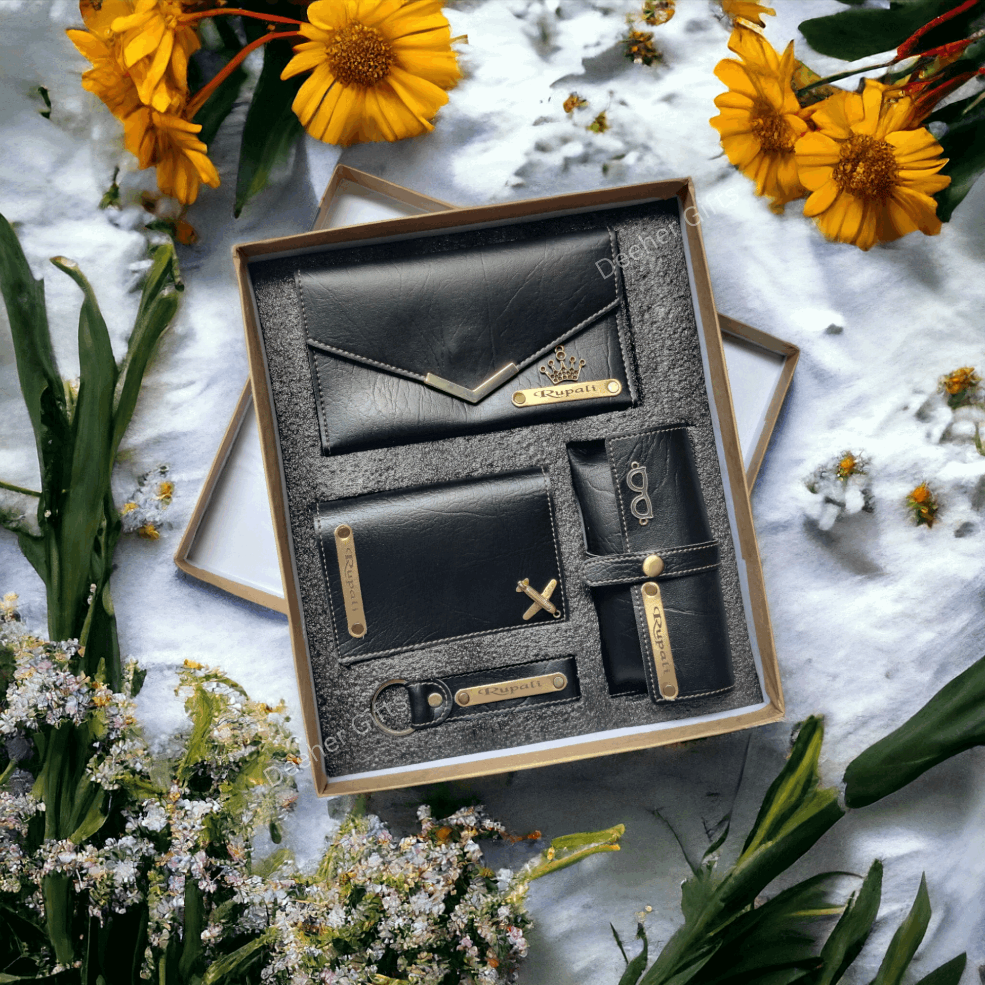 Personalized Women's Premium Combo Set Black